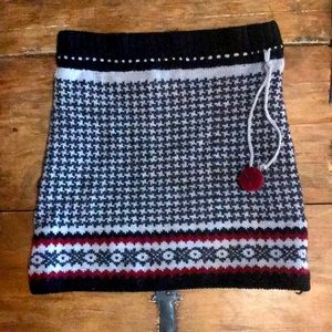 Wool skirt